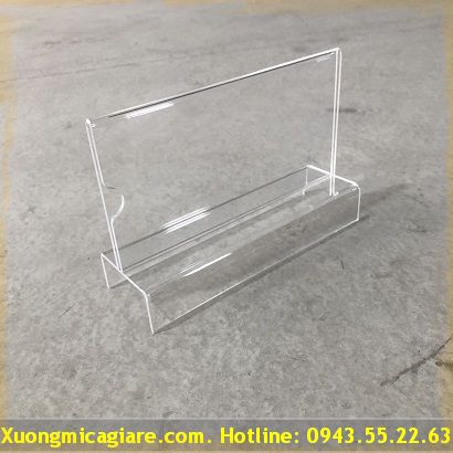 Bảng tên mica kẹp vách ngăn