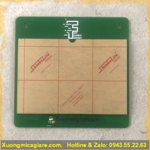 Làm Kệ mica checklist treo tường giá rẻ