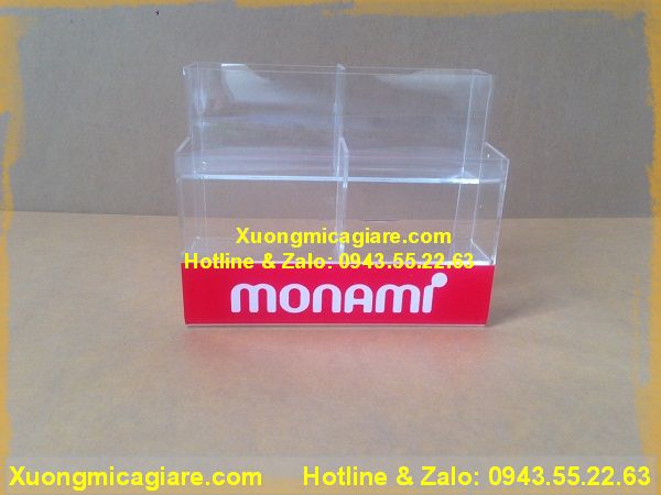 khay mica hộp mica theo yêu cầu giá rẻ