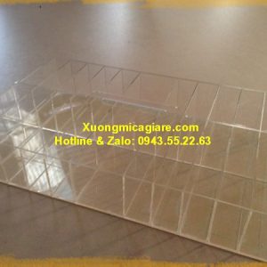 khay mica nhiều ngăn giá rẻ