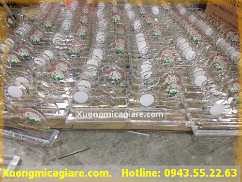 làm kỷ niệm chương mica 20 năm theo yêu cầu