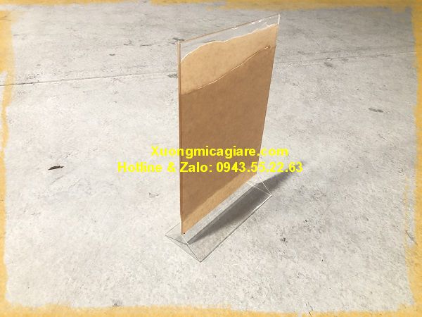 kệ menu mica a4 giá rẻ