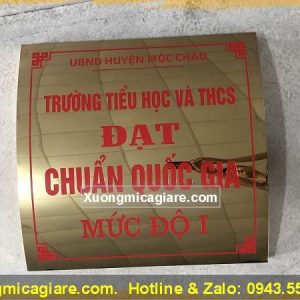 Biển công ty inox ăn mòn