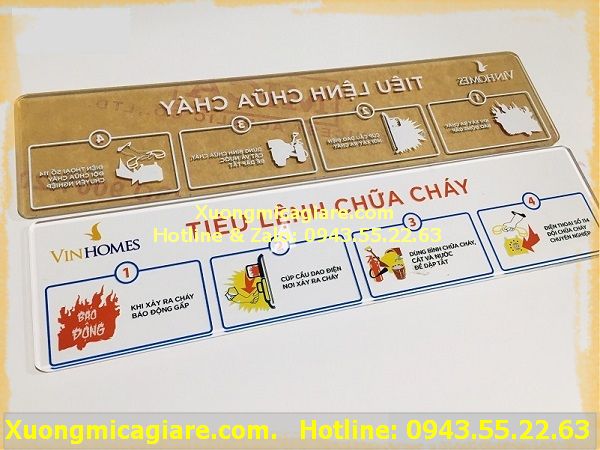 biển tiêu lệnh chữa cháy giá rẻ