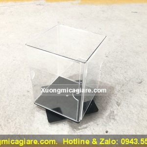 hộp mica 4 mặt xoay giá rẻ
