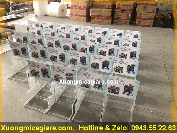 địa chỉ làm kệ mica trưng bày dược phẩm thuốc