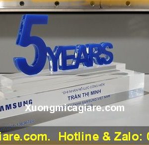 Kỷ niệm chương mica 5 năm