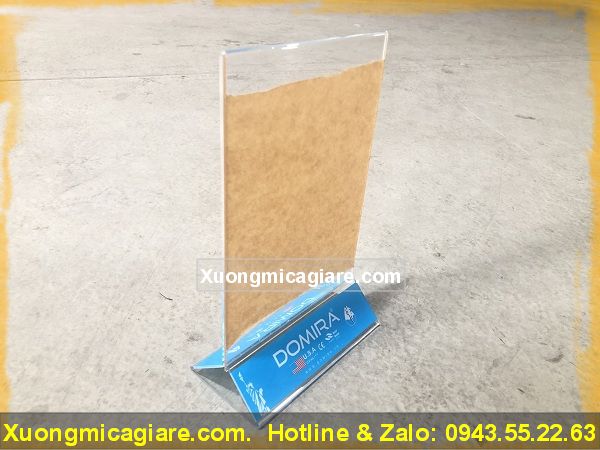 Menu mica a5 để bàn giá rẻ tại hà nội
