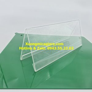 biển chức danh mica chữ a 2 mặt giá rẻ