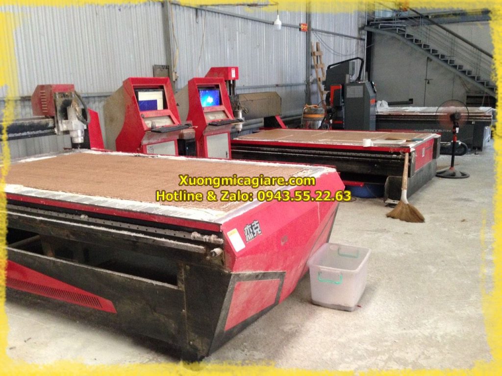 Cắt mica bằng cnc theo yêu cầu tại hà nội