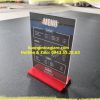 Kệ menu mica a4 để bàn giá rẻ