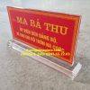 kệ chức danh in trực tiếp nội dung