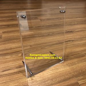 mẫu khung ảnh mica để bàn giá rẻ